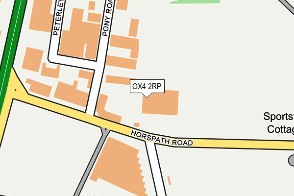 OX4 2RP map - OS OpenMap – Local (Ordnance Survey) OX4 2RP map - OS OpenMap – Local (Ordnance Survey)
