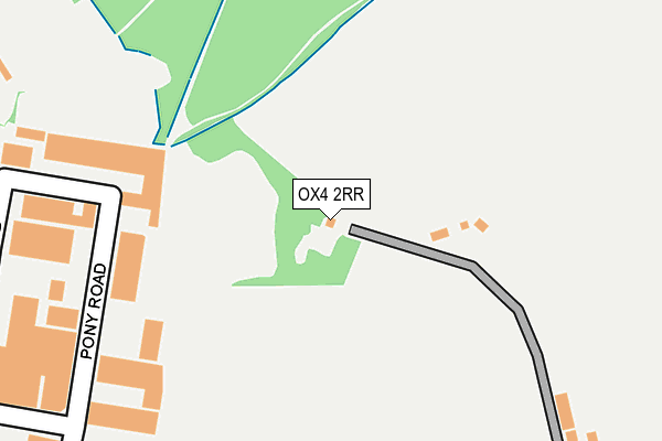 OX4 2RR map - OS OpenMap – Local (Ordnance Survey) OX4 2RR map - OS OpenMap – Local (Ordnance Survey)