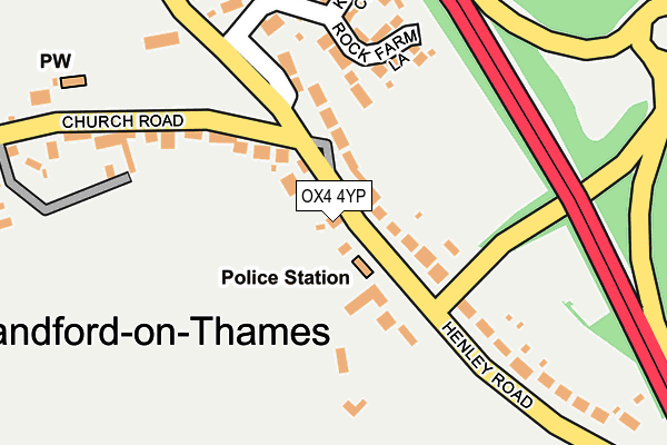 OX4 4YP map - OS OpenMap – Local (Ordnance Survey) OX4 4YP map - OS OpenMap – Local (Ordnance Survey)