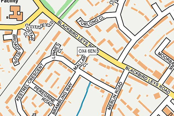 OX4 6EN map - OS OpenMap – Local (Ordnance Survey) OX4 6EN map - OS OpenMap – Local (Ordnance Survey)