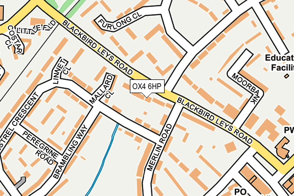 OX4 6HP map - OS OpenMap – Local (Ordnance Survey) OX4 6HP map - OS OpenMap – Local (Ordnance Survey)