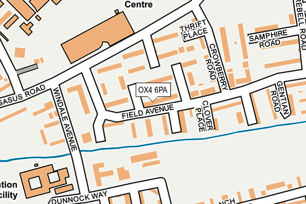 OX4 6PA map - OS OpenMap – Local (Ordnance Survey) OX4 6PA map - OS OpenMap – Local (Ordnance Survey)