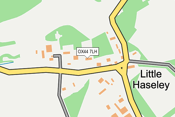 OX44 7LH map - OS OpenMap – Local (Ordnance Survey) OX44 7LH map - OS OpenMap – Local (Ordnance Survey)