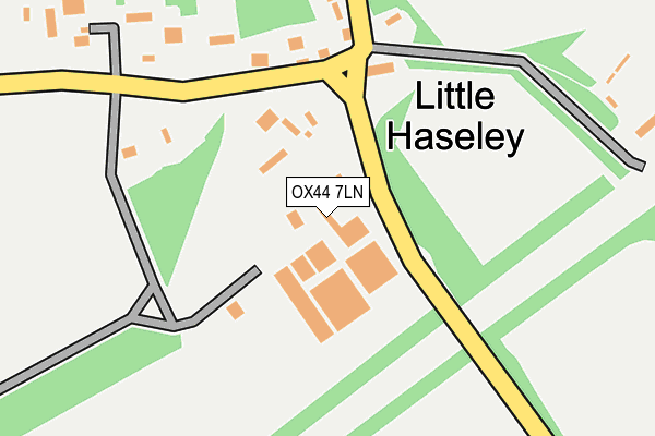 OX44 7LN map - OS OpenMap – Local (Ordnance Survey) OX44 7LN map - OS OpenMap – Local (Ordnance Survey)