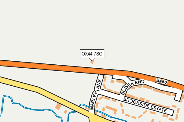 OX44 7SG map - OS OpenMap – Local (Ordnance Survey) OX44 7SG map - OS OpenMap – Local (Ordnance Survey)