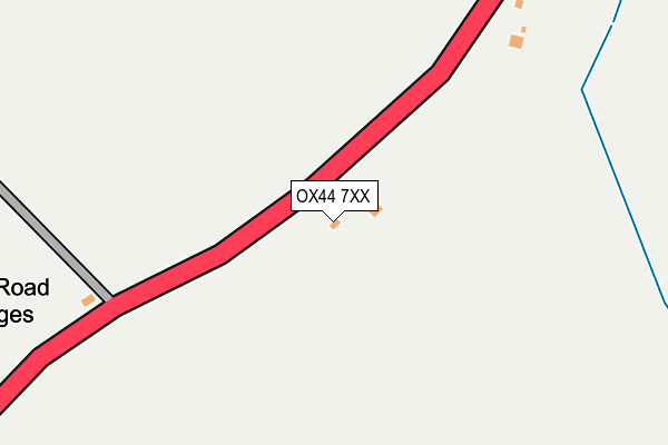 OX44 7XX map - OS OpenMap – Local (Ordnance Survey) OX44 7XX map - OS OpenMap – Local (Ordnance Survey)