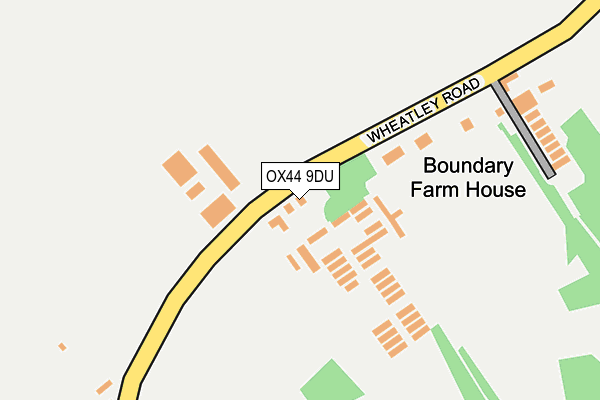 OX44 9DU map - OS OpenMap – Local (Ordnance Survey) OX44 9DU map - OS OpenMap – Local (Ordnance Survey)