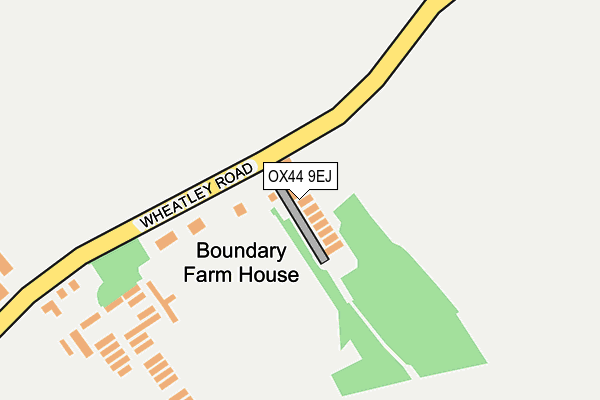 OX44 9EJ map - OS OpenMap – Local (Ordnance Survey) OX44 9EJ map - OS OpenMap – Local (Ordnance Survey)