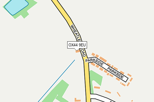 OX44 9EU map - OS OpenMap – Local (Ordnance Survey) OX44 9EU map - OS OpenMap – Local (Ordnance Survey)