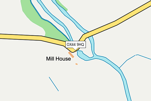 OX44 9HQ map - OS OpenMap – Local (Ordnance Survey) OX44 9HQ map - OS OpenMap – Local (Ordnance Survey)