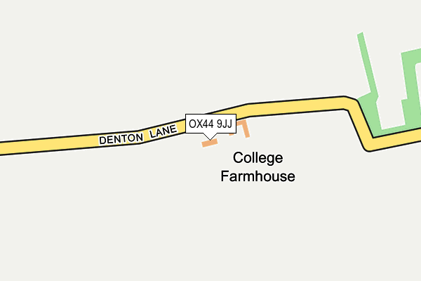 OX44 9JJ map - OS OpenMap – Local (Ordnance Survey) OX44 9JJ map - OS OpenMap – Local (Ordnance Survey)