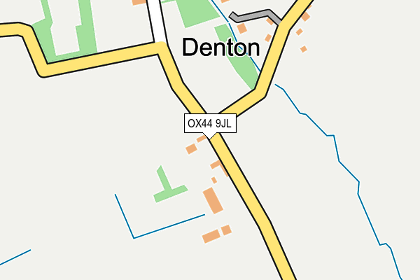 OX44 9JL map - OS OpenMap – Local (Ordnance Survey) OX44 9JL map - OS OpenMap – Local (Ordnance Survey)