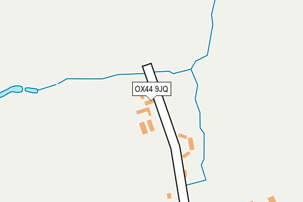 OX44 9JQ map - OS OpenMap – Local (Ordnance Survey) OX44 9JQ map - OS OpenMap – Local (Ordnance Survey)