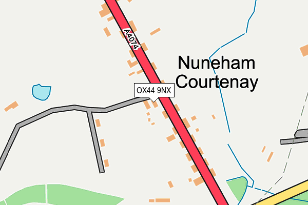 OX44 9NX map - OS OpenMap – Local (Ordnance Survey) OX44 9NX map - OS OpenMap – Local (Ordnance Survey)