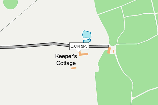 OX44 9PJ map - OS OpenMap – Local (Ordnance Survey) OX44 9PJ map - OS OpenMap – Local (Ordnance Survey)