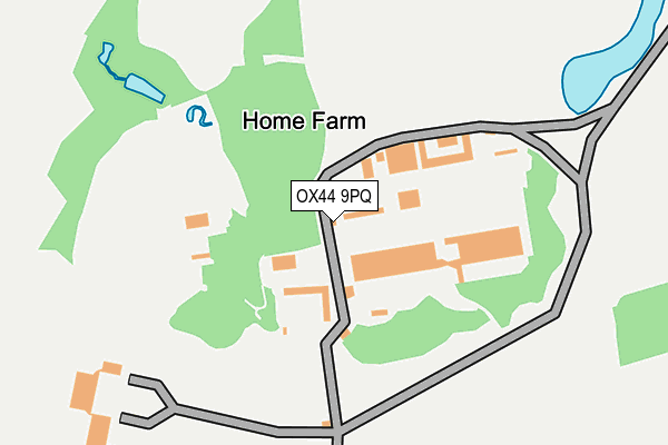 OX44 9PQ map - OS OpenMap – Local (Ordnance Survey) OX44 9PQ map - OS OpenMap – Local (Ordnance Survey)