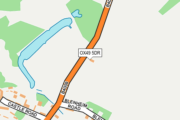 OX49 5DR map - OS OpenMap – Local (Ordnance Survey) OX49 5DR map - OS OpenMap – Local (Ordnance Survey)
