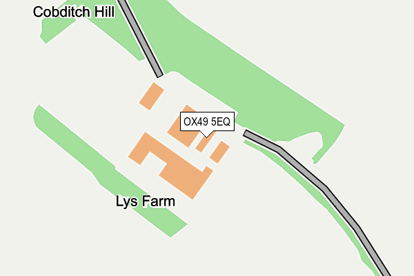 OX49 5EQ map - OS OpenMap – Local (Ordnance Survey) OX49 5EQ map - OS OpenMap – Local (Ordnance Survey)