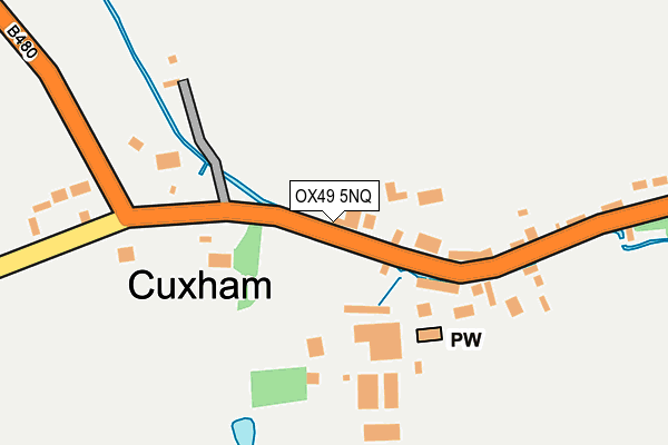OX49 5NQ map - OS OpenMap – Local (Ordnance Survey) OX49 5NQ map - OS OpenMap – Local (Ordnance Survey)