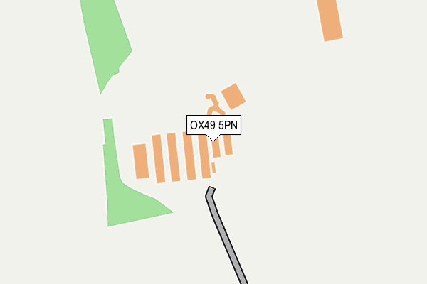 OX49 5PN map - OS OpenMap – Local (Ordnance Survey) OX49 5PN map - OS OpenMap – Local (Ordnance Survey)