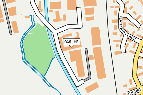 OX5 1HR map - OS OpenMap – Local (Ordnance Survey) OX5 1HR map - OS OpenMap – Local (Ordnance Survey)