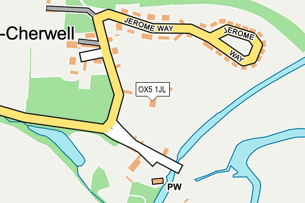 OX5 1JL map - OS OpenMap – Local (Ordnance Survey) OX5 1JL map - OS OpenMap – Local (Ordnance Survey)