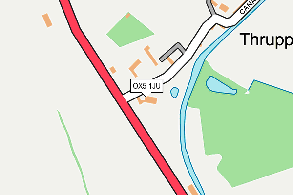 OX5 1JU map - OS OpenMap – Local (Ordnance Survey) OX5 1JU map - OS OpenMap – Local (Ordnance Survey)