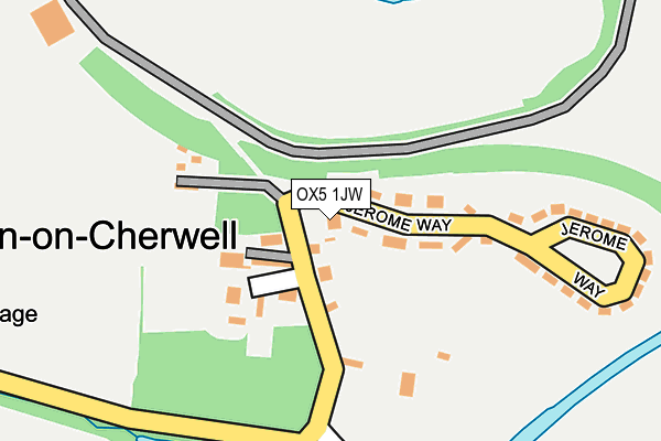 OX5 1JW map - OS OpenMap – Local (Ordnance Survey) OX5 1JW map - OS OpenMap – Local (Ordnance Survey)