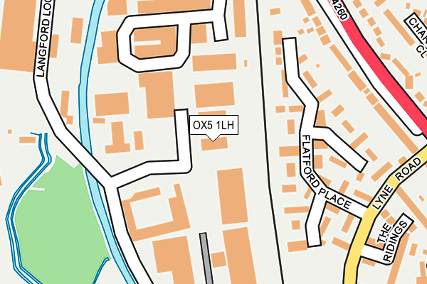 OX5 1LH map - OS OpenMap – Local (Ordnance Survey) OX5 1LH map - OS OpenMap – Local (Ordnance Survey)