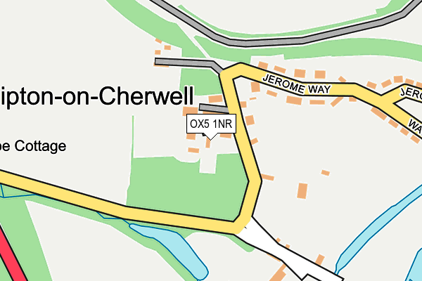OX5 1NR map - OS OpenMap – Local (Ordnance Survey) OX5 1NR map - OS OpenMap – Local (Ordnance Survey)