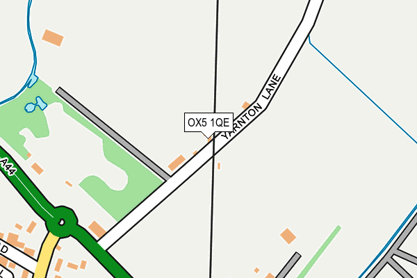 OX5 1QE map - OS OpenMap – Local (Ordnance Survey) OX5 1QE map - OS OpenMap – Local (Ordnance Survey)