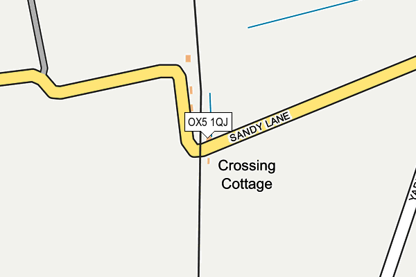 OX5 1QJ map - OS OpenMap – Local (Ordnance Survey) OX5 1QJ map - OS OpenMap – Local (Ordnance Survey)