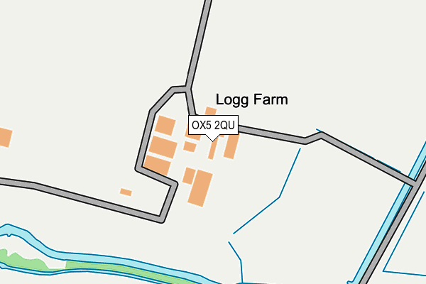 OX5 2QU map - OS OpenMap – Local (Ordnance Survey) OX5 2QU map - OS OpenMap – Local (Ordnance Survey)