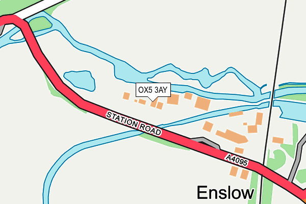 OX5 3AY map - OS OpenMap – Local (Ordnance Survey) OX5 3AY map - OS OpenMap – Local (Ordnance Survey)