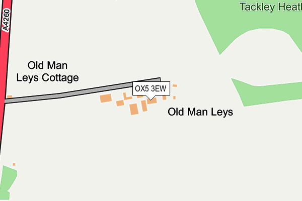 OX5 3EW map - OS OpenMap – Local (Ordnance Survey) OX5 3EW map - OS OpenMap – Local (Ordnance Survey)