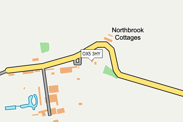 OX5 3HY map - OS OpenMap – Local (Ordnance Survey) OX5 3HY map - OS OpenMap – Local (Ordnance Survey)
