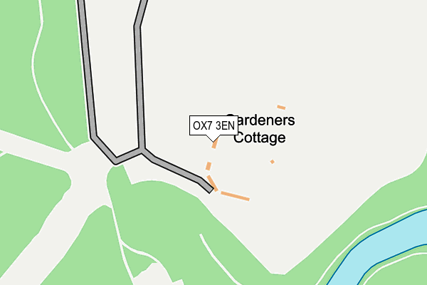 OX7 3EN map - OS OpenMap – Local (Ordnance Survey)