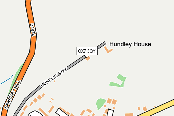 OX7 3QY map - OS OpenMap – Local (Ordnance Survey) OX7 3QY map - OS OpenMap – Local (Ordnance Survey)