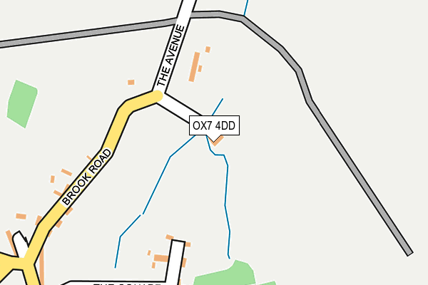 OX7 4DD map - OS OpenMap – Local (Ordnance Survey) OX7 4DD map - OS OpenMap – Local (Ordnance Survey)