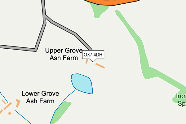 OX7 4DH map - OS OpenMap – Local (Ordnance Survey) OX7 4DH map - OS OpenMap – Local (Ordnance Survey)