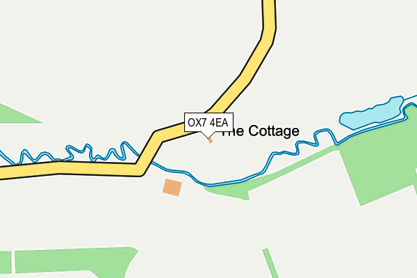 OX7 4EA map - OS OpenMap – Local (Ordnance Survey) OX7 4EA map - OS OpenMap – Local (Ordnance Survey)