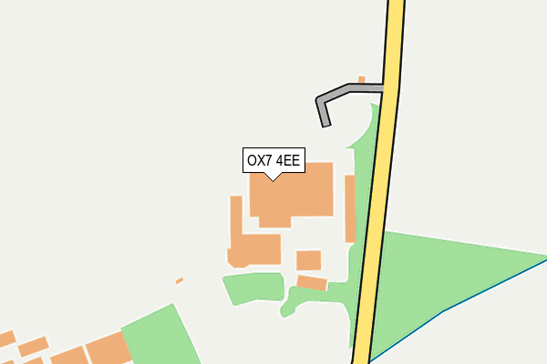 OX7 4EE map - OS OpenMap – Local (Ordnance Survey) OX7 4EE map - OS OpenMap – Local (Ordnance Survey)