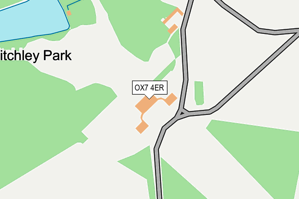 OX7 4ER map - OS OpenMap – Local (Ordnance Survey) OX7 4ER map - OS OpenMap – Local (Ordnance Survey)