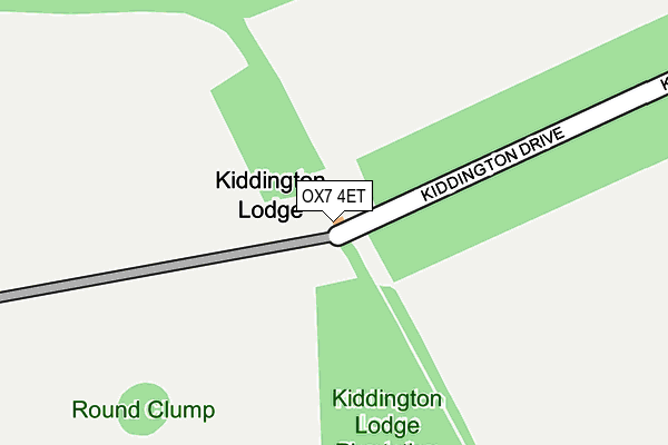 OX7 4ET map - OS OpenMap – Local (Ordnance Survey) OX7 4ET map - OS OpenMap – Local (Ordnance Survey)