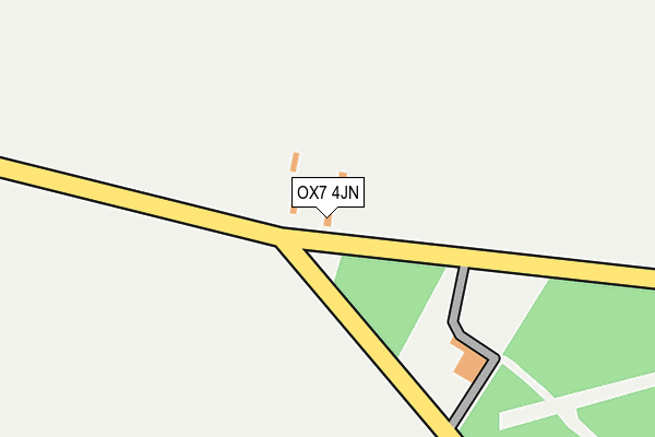 OX7 4JN map - OS OpenMap – Local (Ordnance Survey) OX7 4JN map - OS OpenMap – Local (Ordnance Survey)