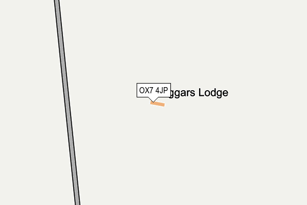 OX7 4JP map - OS OpenMap – Local (Ordnance Survey) OX7 4JP map - OS OpenMap – Local (Ordnance Survey)