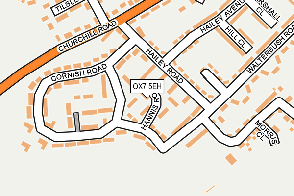 OX7 5EH map - OS OpenMap – Local (Ordnance Survey) OX7 5EH map - OS OpenMap – Local (Ordnance Survey)