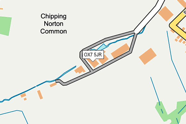OX7 5JR map - OS OpenMap – Local (Ordnance Survey) OX7 5JR map - OS OpenMap – Local (Ordnance Survey)