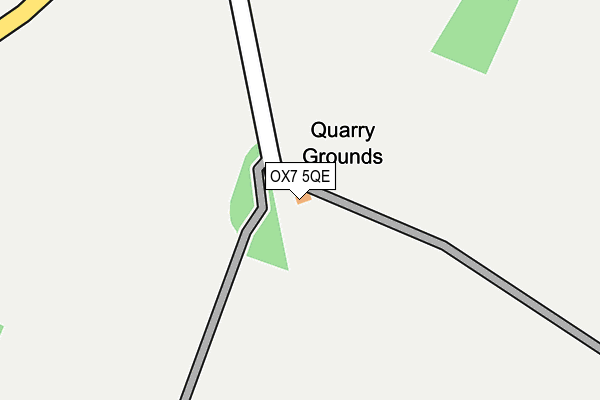 OX7 5QE map - OS OpenMap – Local (Ordnance Survey) OX7 5QE map - OS OpenMap – Local (Ordnance Survey)