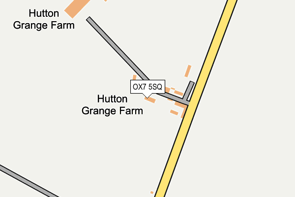 OX7 5SQ map - OS OpenMap – Local (Ordnance Survey) OX7 5SQ map - OS OpenMap – Local (Ordnance Survey)